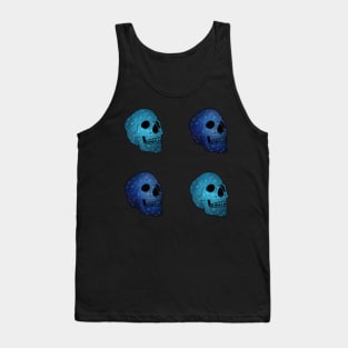 Galaxy Skull Pack - Blue/Turquoise Tank Top